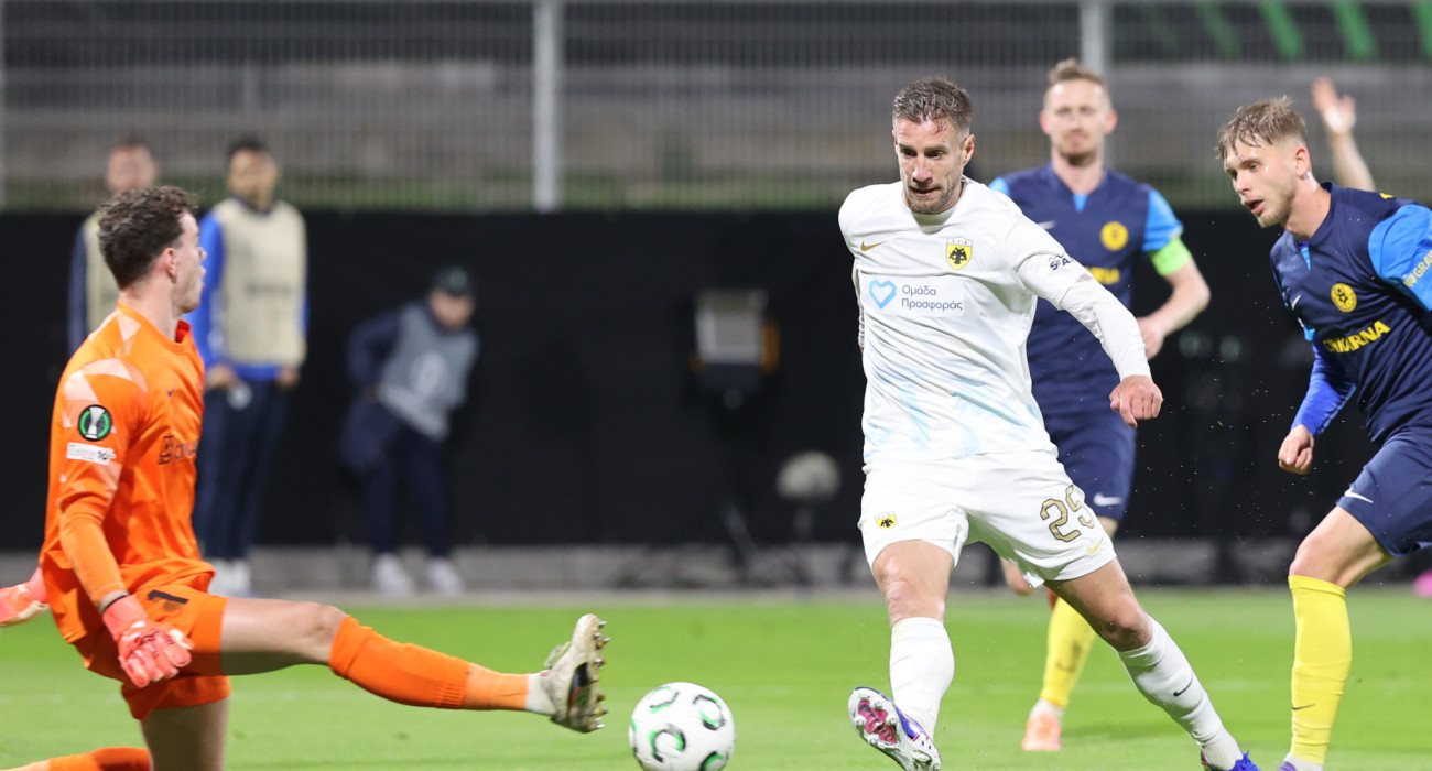 Στιγμιότυπο από το Τσέλιε-ΑΕΚ / Πηγή: Intime