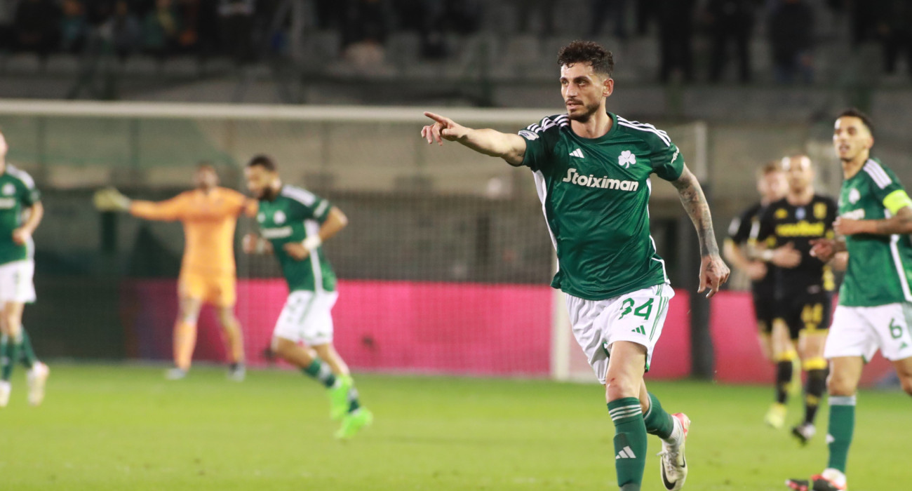 O Σαμέτ Ακαϊντίν με την φανέλα του Παναθηναϊκού / Πηγή: Eurokinissi