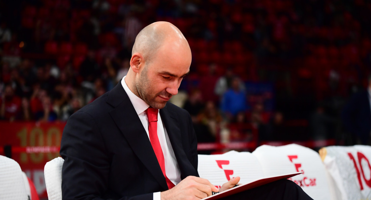 Ο Βασίλης Σπανούλης απουσίαζε από την προπόνηση της Μονακό/Πηγή: