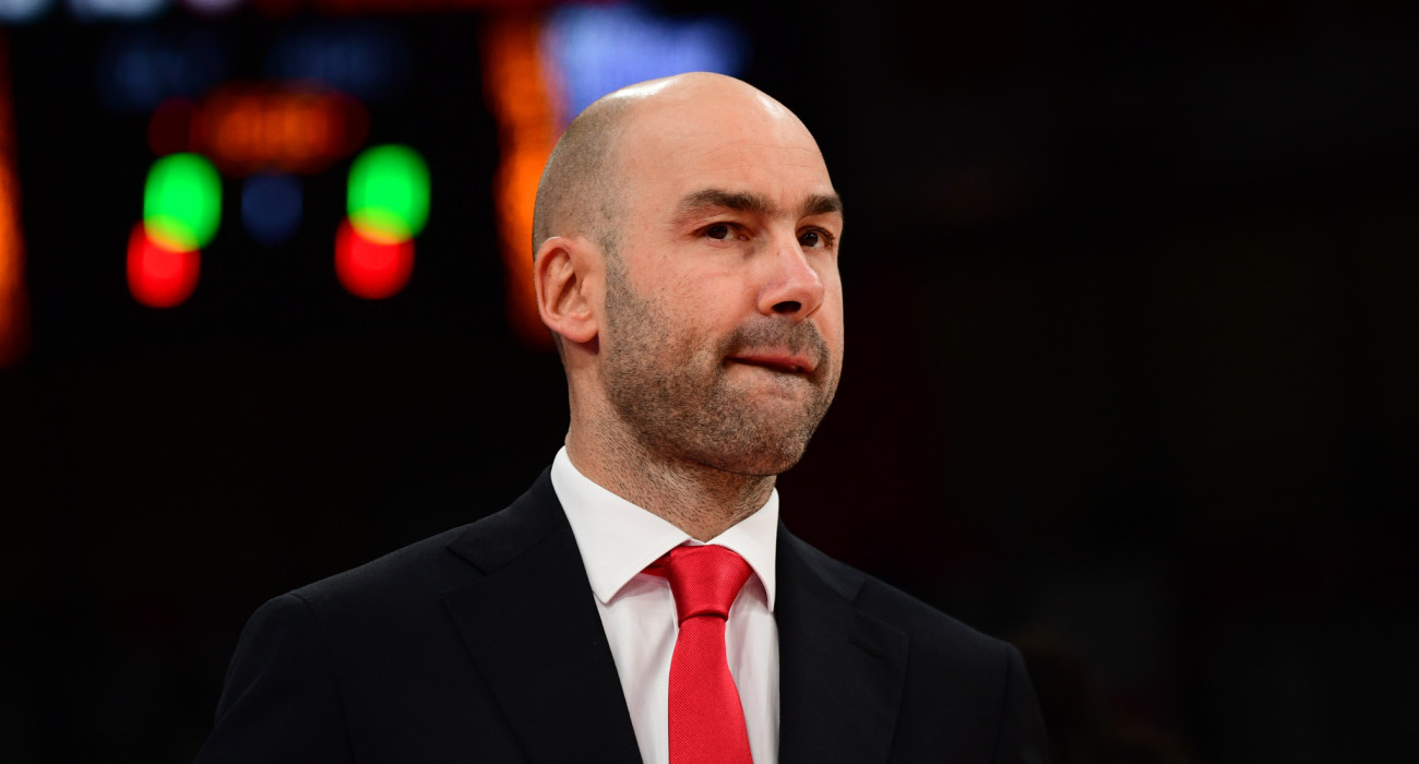 Ο Βασίλης Σπανούλης θα απουσιάσει απ' τον πάγκο της Μονακό για δεύτερο συνεχόμενο ματς / Πηγή: Eurokinissi