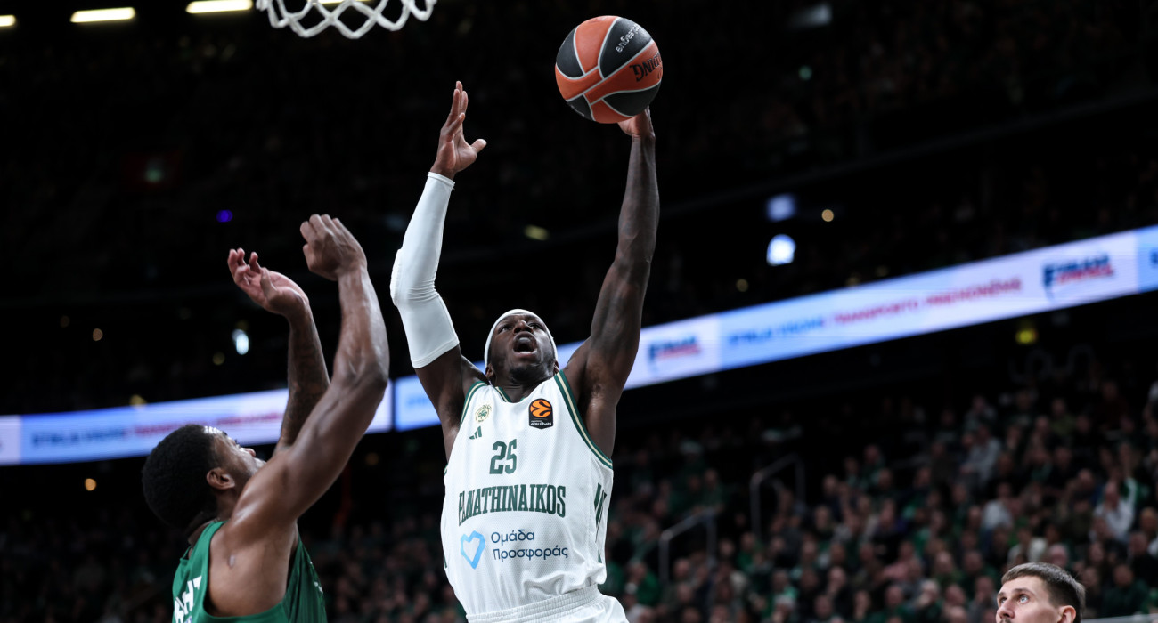 Ο Παναθηναϊκός αντιμετωπίζει τη Ζαλγκίρις στο πλαίσιο της 31ης αγωνιστικής της EuroLeague/Πηγή: Eurokinissi