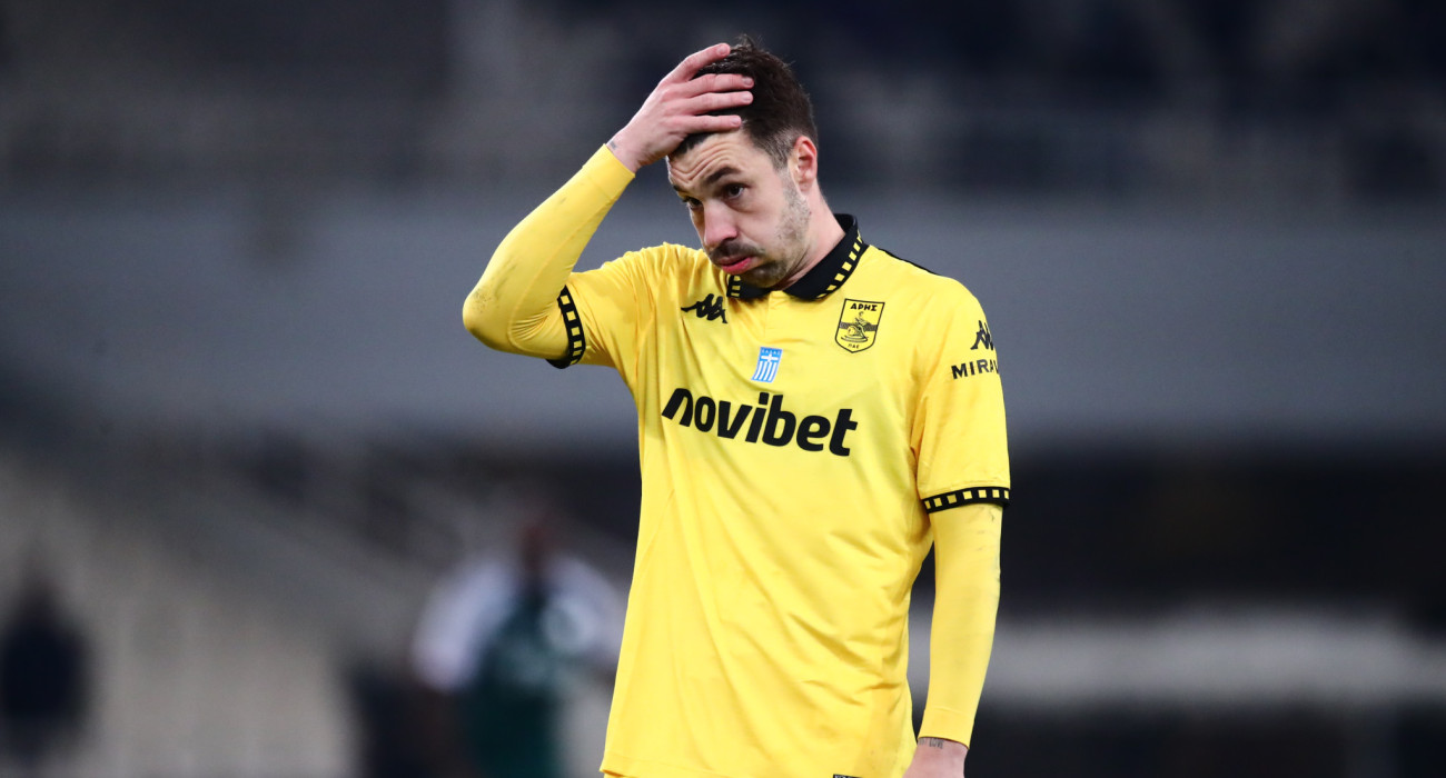 Απογοήτευση για τις επιδόσεος του Άρη στα ντέρμπι/Πηγή: Eurokinissi