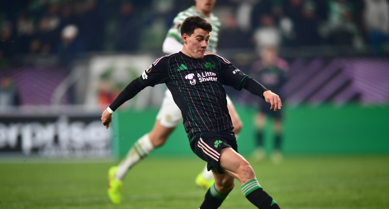 Ο Φακούντο Πελίστρι σε αγώνα του Παναθηναϊκού με τη Φερεντσβάρος / Πηγή: Eurokinissi