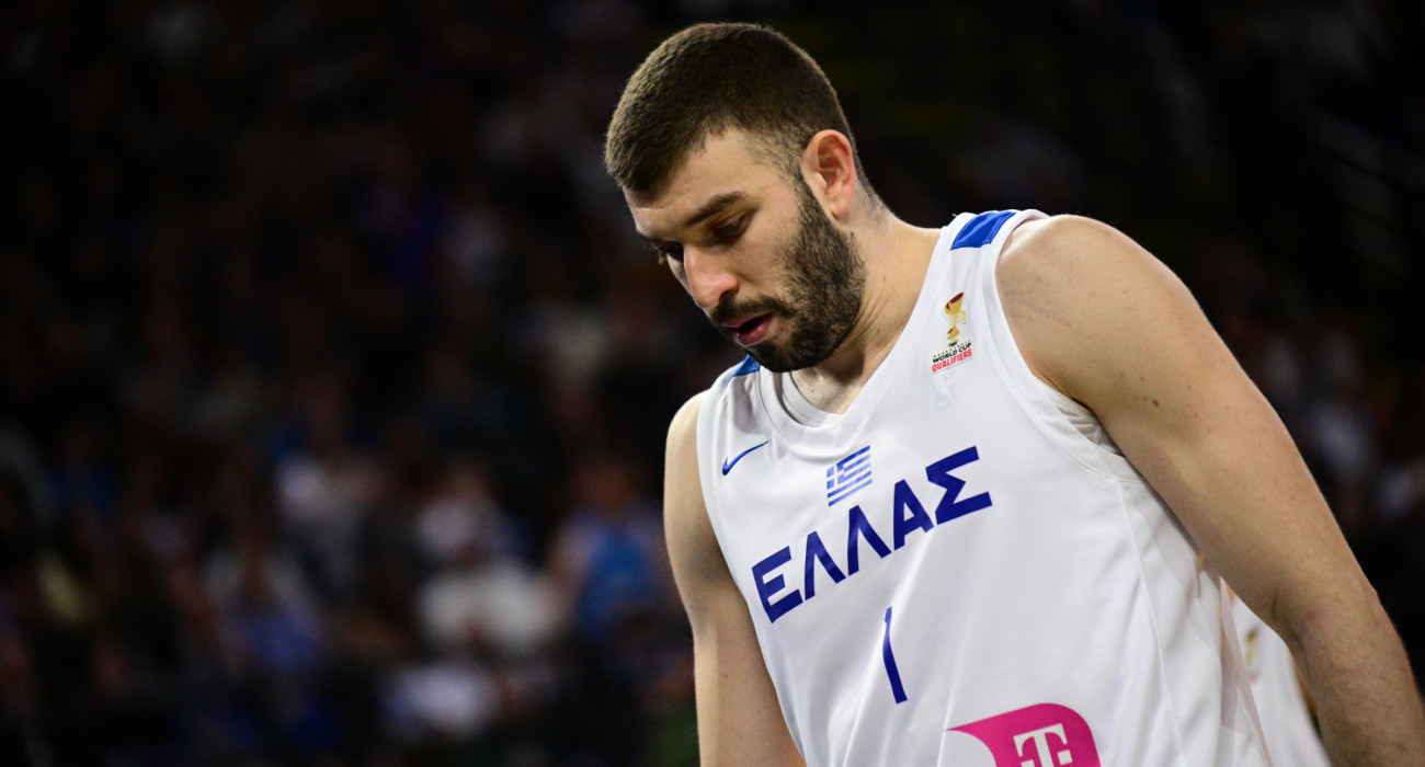 Εκτός απ' τον αγώνα με το Μαυροβούνιο ο «Ρόγκα» / Πηγή: Eurokinissi