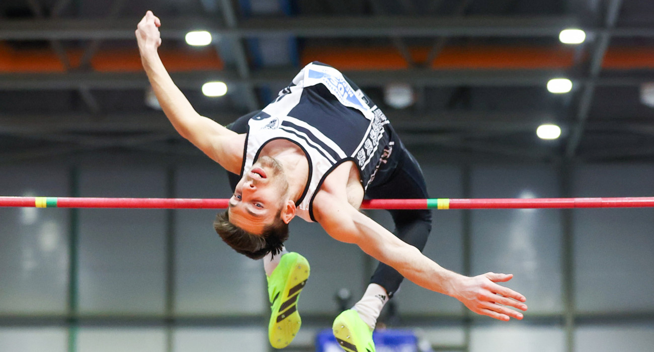 Ο Αντώνης Μέρλος πάνω από τον πήχη / Πηγή: Eurokinissi