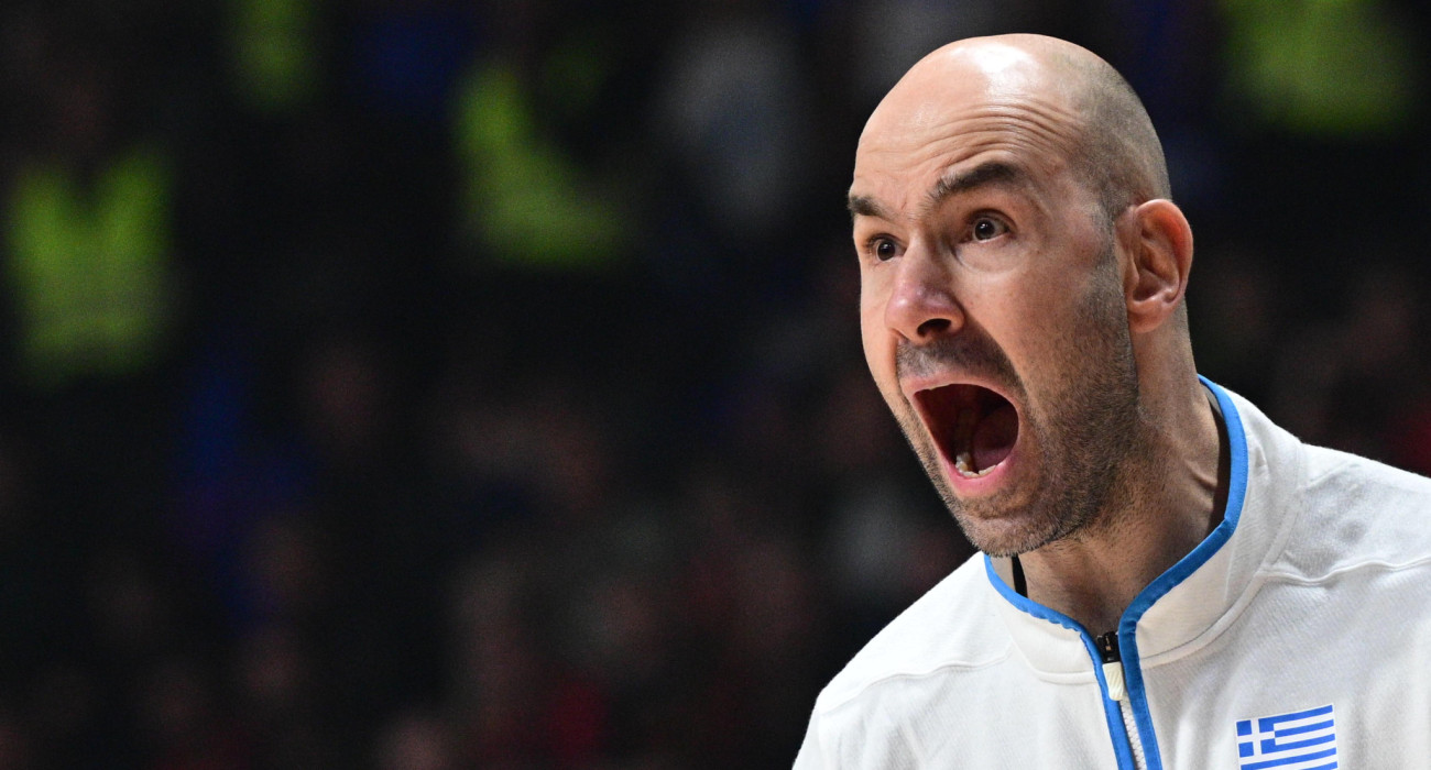 Ο Ομοσπονδιακός μας προπονητής Βασίλης Σπανούλης / Πηγή: Eurokinissi