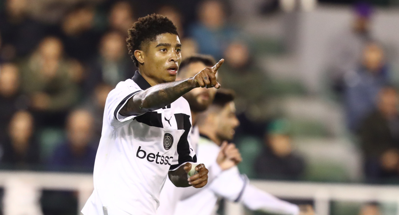 Ο Σαλσίδο μόλις έχει μειώσει το σκορ για τον ΟΦΗ / Πηγή: Eurokinissi