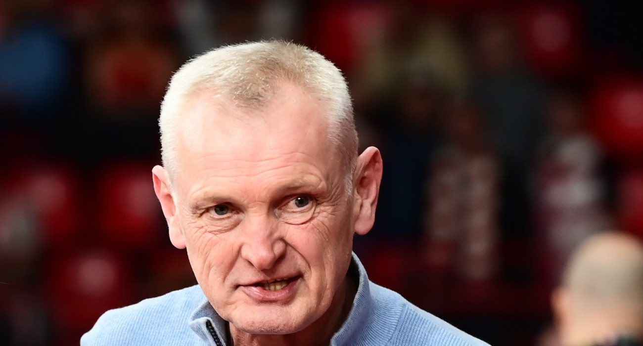 Ο Ζάρκο Πάσπαλι στο ΣΕΦ για το μεγάλο ντέρμπι ανάμεσα σε Ολυμπιακό και Παναθηναϊκό, Πηγή: Eurokinissi