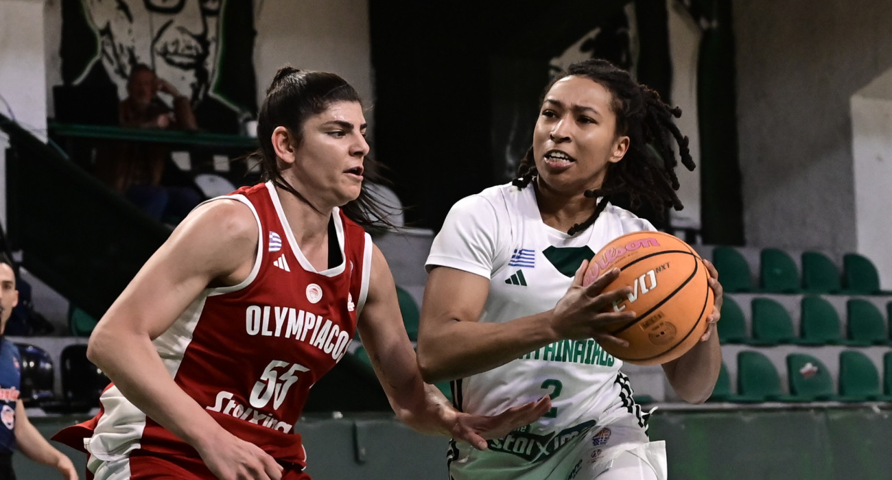 Στιγμιότυπο της αναμέτρησης Παναθηναϊκός - Ολυμπιακός / Πηγή: Eurokinissi