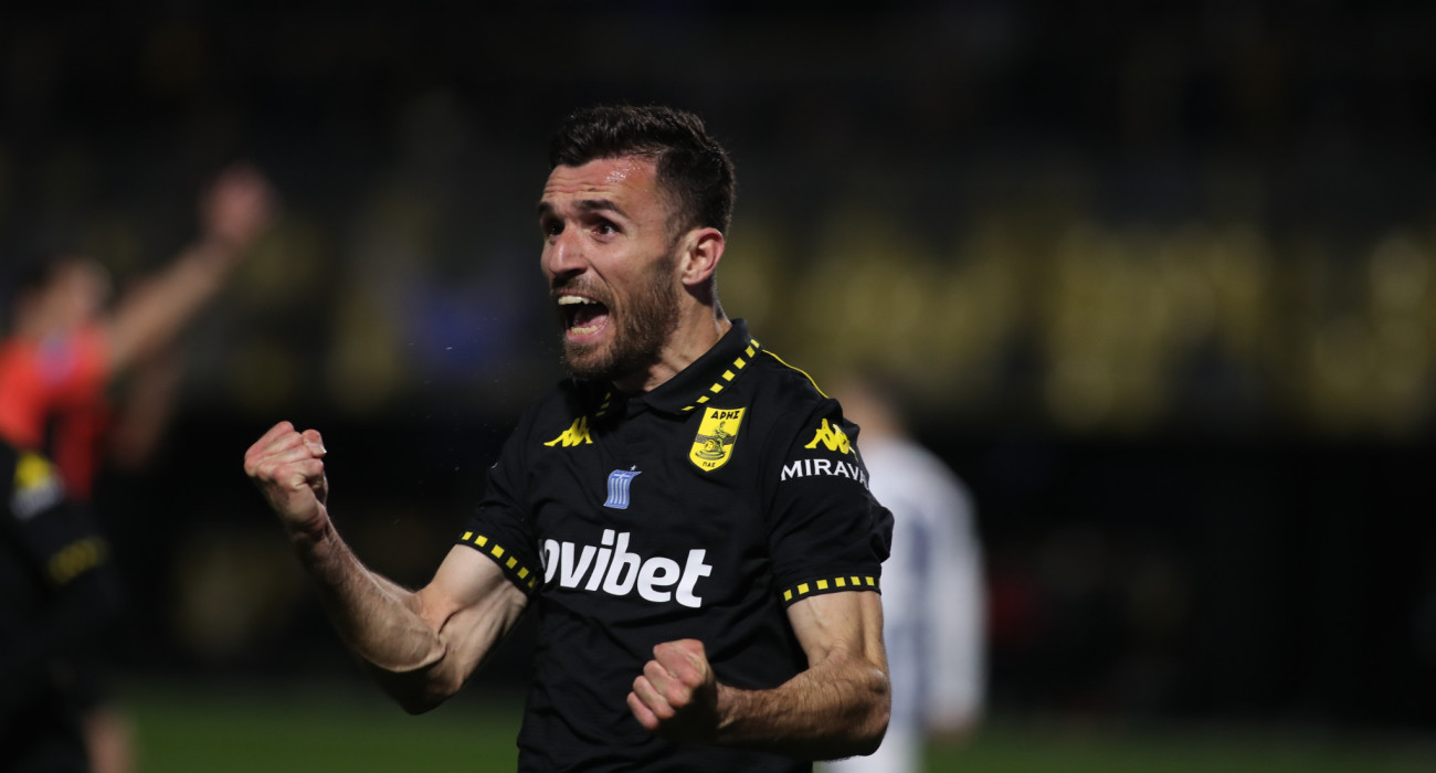 Ο Γιαννιώτας στο ματς με τον Ατρ΄όμητο/Πηγή: Eurokinissi