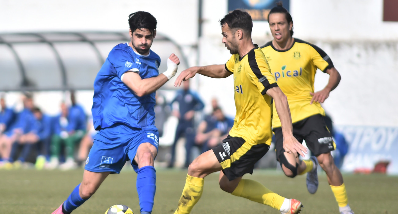 Ο Λουκίνας πέτυχε το γκολ για τη Νίκη Βόλου / Πηγή: Eurokinissi