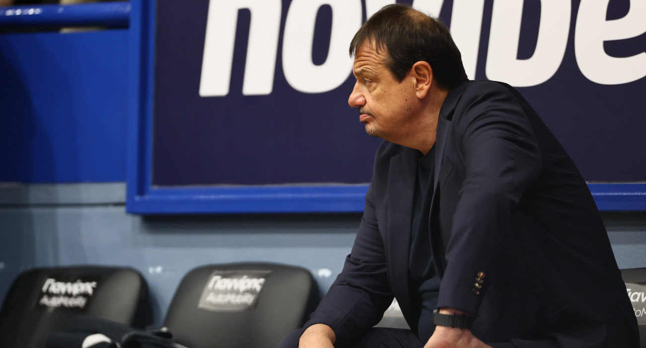 Ο κόουτς Αταμάν μετά την ήττα του Παναθηναϊκού απ' τον Ηρακλή / Eurokinissi