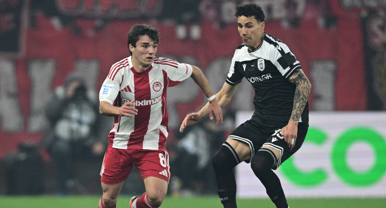 ΠΑΟΚ και Ολυμπιακός στην μάχη του τίτλου / Πηγή: Eurokinissi