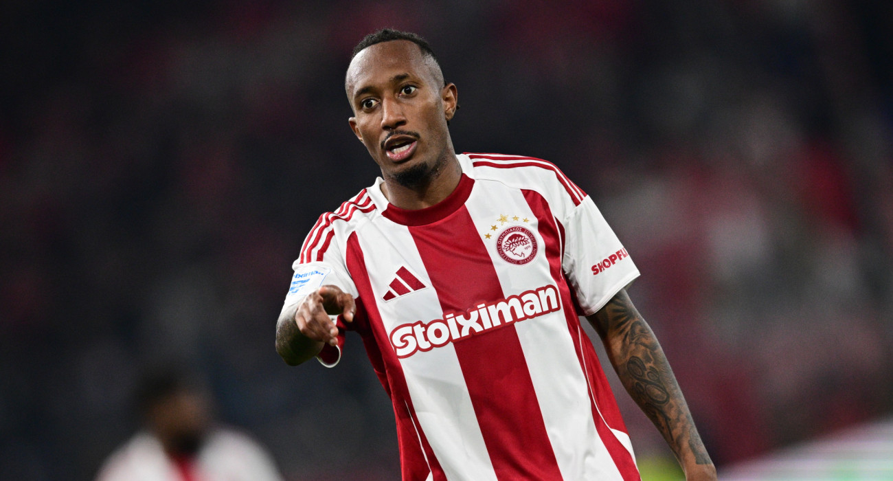 Ο Ζέλσον Μαρτίνς στο ντέρμπι του Ολυμπιακού με τον ΠΑΟΚ / Πηγή: Eurokinissi