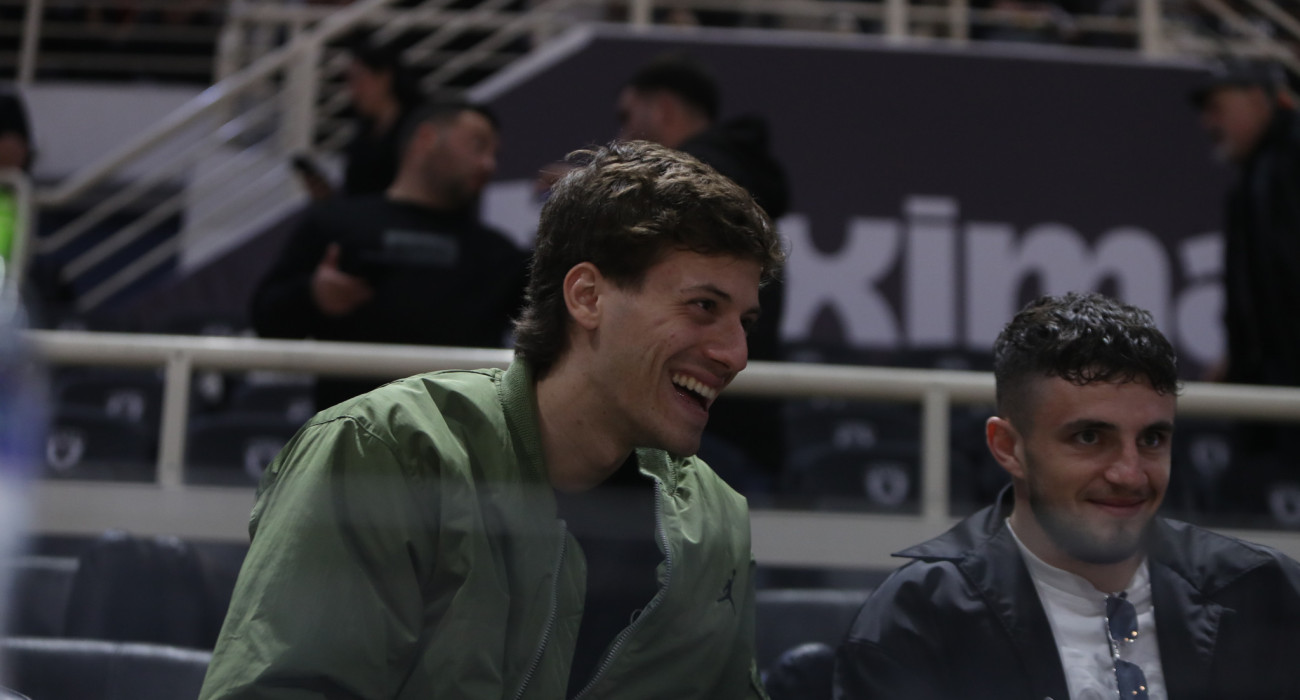 Ο Γιάννης Κωνσταντέλιας στο Παλατάκι για το ΠΑΟΚ - Περιστέρι / Πηγή: Eurokinissi