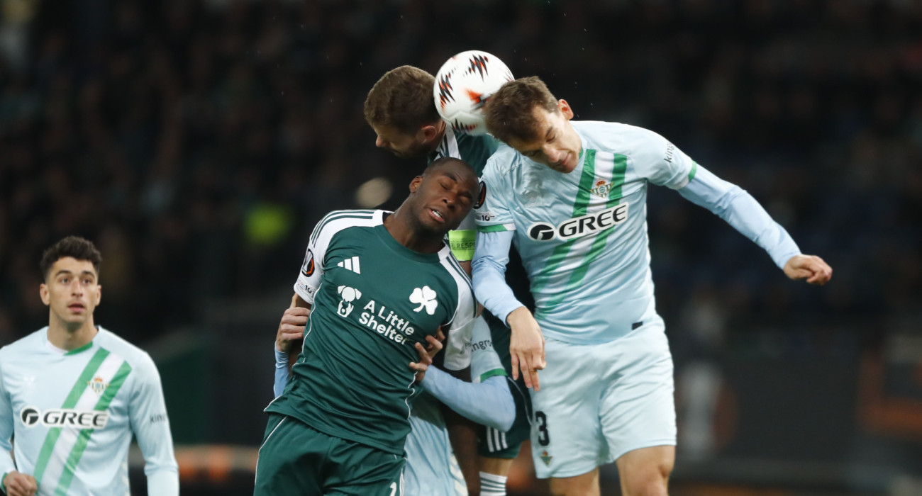 «Μονομαχία» από το Παναθηναϊκός - Μπέτις  / Πηγή: Eurokinissi