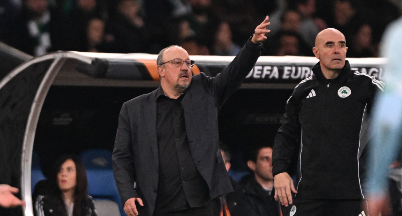 Ο Ράφα Μπενίτεθ στην αναμέτρηση με την Μπέτις / Πηγή: Eurokinissi