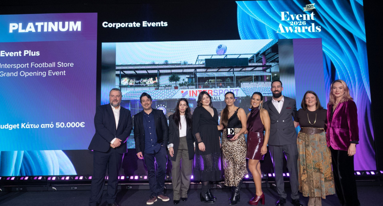Platinum και έξι ακόμη βραβεία για το Grand Opening του INTERSPORT Football Store στο Ρέντη