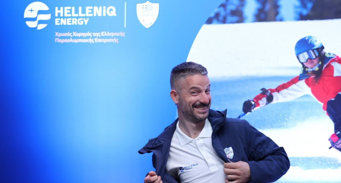 Ο Κωνσταντίνος Πετράκης, παραολυμπιακός αθλητής στο Snowboard