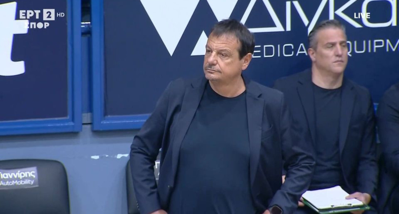 Το κενό βλέμμα του Αταμάν μετά το buzzer beater του Έντλερ - Ντέιβις/printscreen