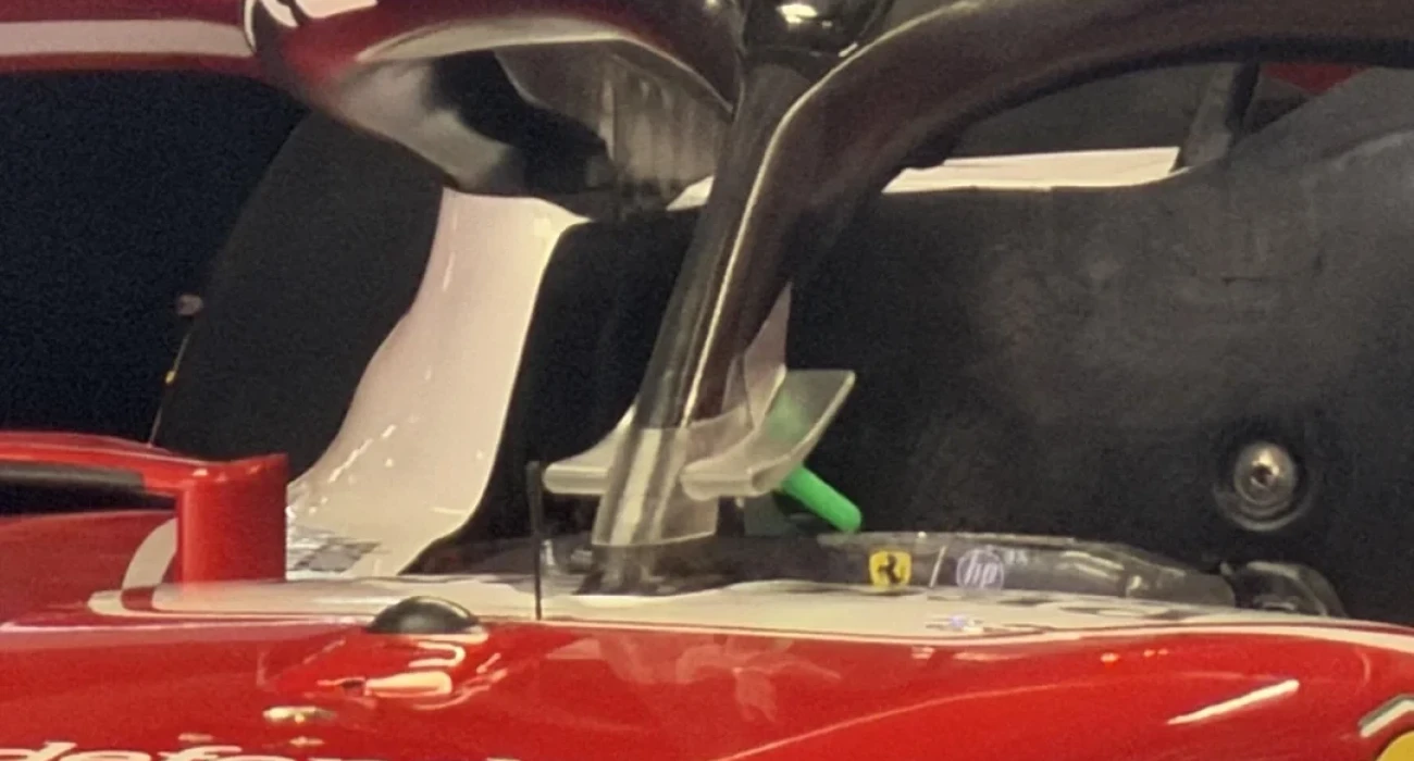 Η νέα προσθήκη στο halo της SF-26 / Πηγή: Albert Fabrega - Instagram