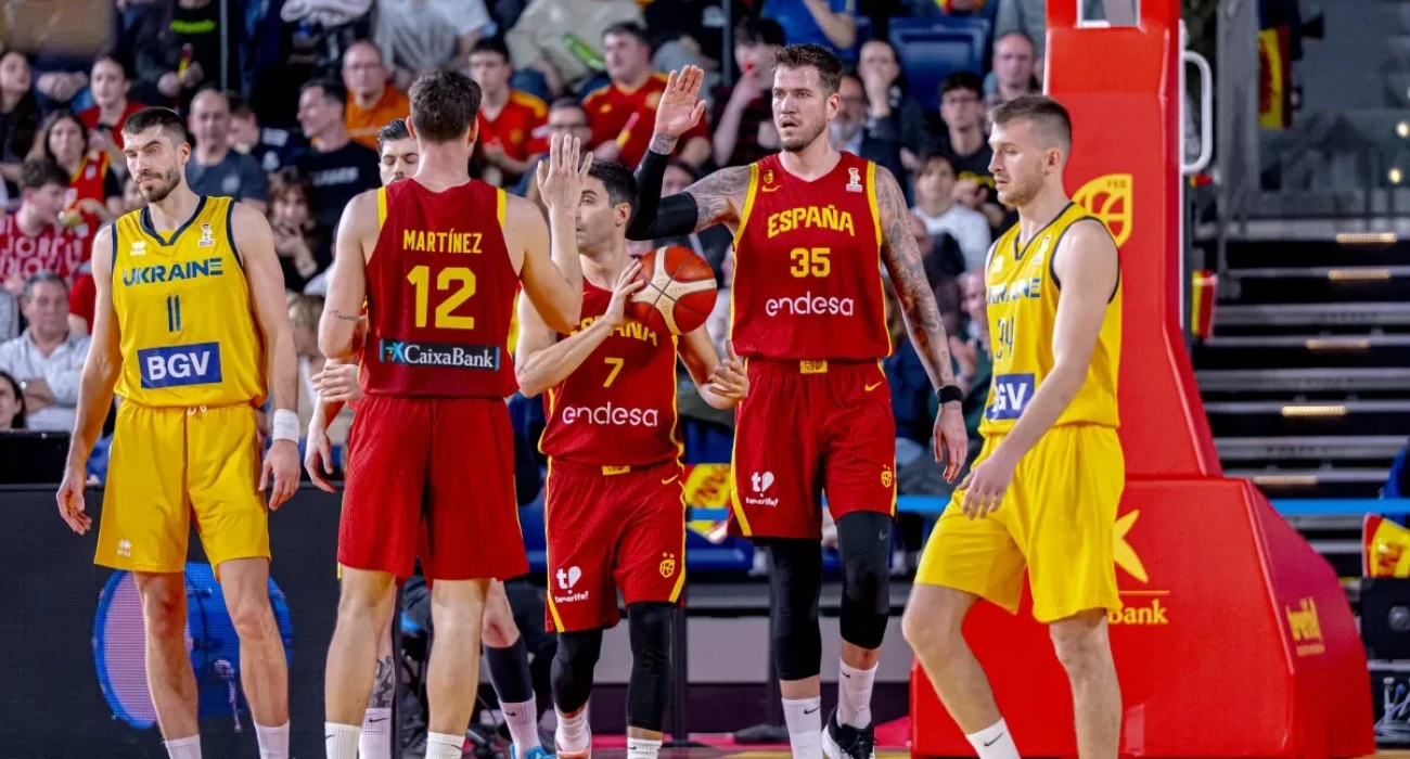Ισπανία - Ουκρανία για τα προκριματικά του Παγκοσμίου Κυπέλλου / πηγή: fiba