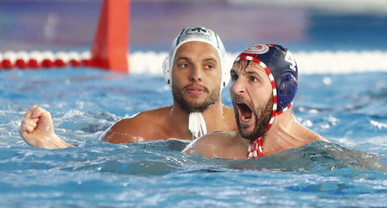 Ο αρχηγός του Ολυμπιακού, Ντίνος Γενηδουνιάς / Πηγή: Intime