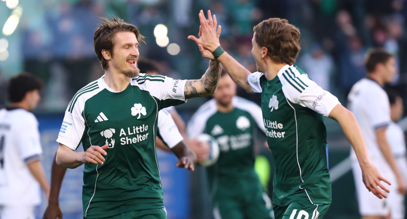 Οι Τιν Γεντβάι και Σαντίνο Αντίνο βρήκαν... δίχτυα το απόγευμα της Τετάρτης (4/3) κόντρα στον ΟΦΗ - ΠΗΓΗ: ΙΝΤΙΜΕ