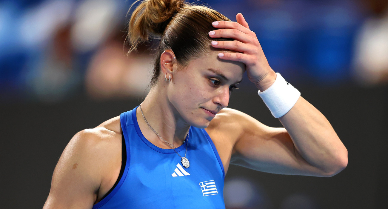 Η Μαρία Σάκκαρη δεν πέρασε το εμπόδιο της Ίγκα Σφιόντεκ / Πηγή: Paul Kane/Getty Images