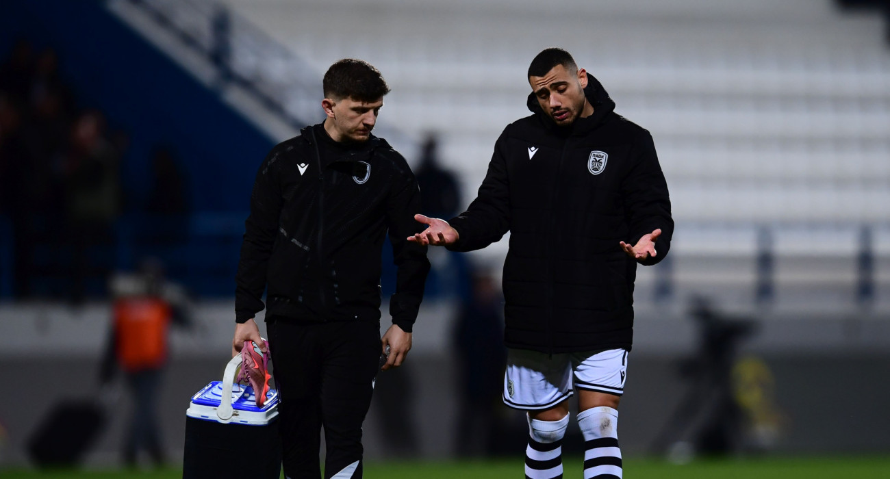 Ο Γιώργος Γιακουμάκης όλα δείχνουν ότι θα χ΄σσει το ντέρμπι με τον ΠΑΟΚ για την 24η αγωνιστική / Πηγή: Eurokinissi