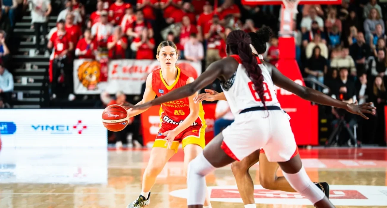 Στιγμιότυπο από την αναμέτρηση του Βιλνέβ - Αθηναϊκός / Πηγή: FIBA