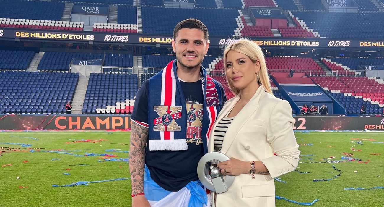 H Γουάντα Νάρα και ο Μάουρο Ικάρντι όσο ήταν ακόμη σε σχέση / Πηγή: @wanda_nara