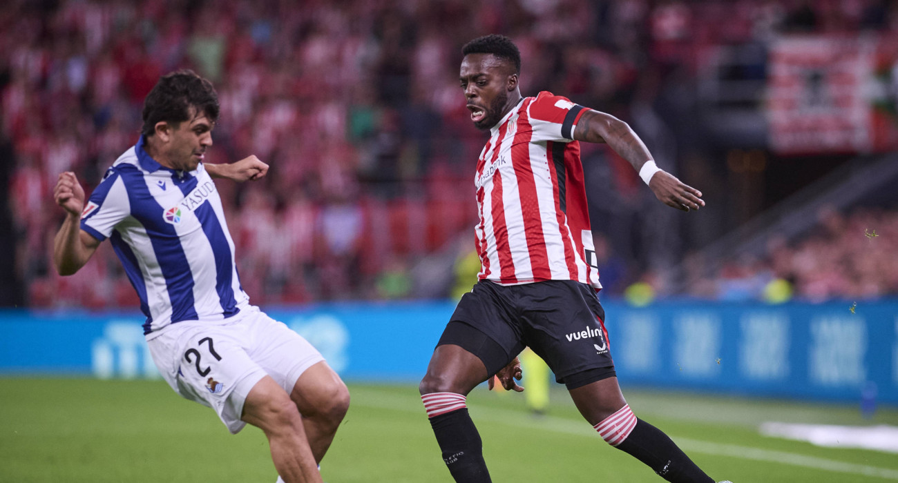 Αραμπούρου και Ινιάκι Γουίλιαμς σε αγώνα Μπιλμπάο-Σοσιεδάδ / Πηγή: Imago