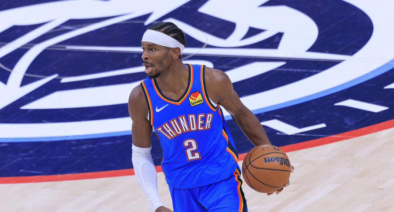 Ο Σέι Γκίλτζιους - Αλεξάντερ πέτυχε ο νικητήριο καλάθι των Θάντερ στο ματς με τους Νάγκετς/Πηγή: Imago