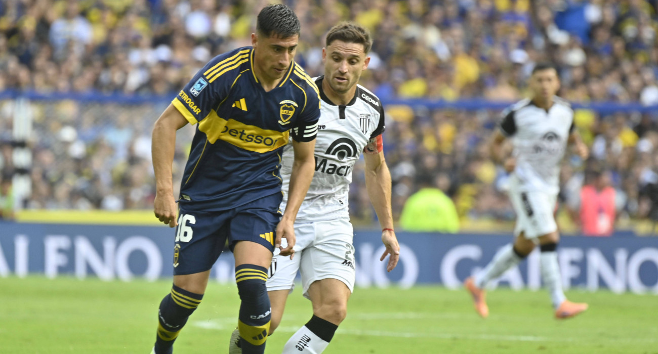 Στιγμιότυπο από τον αγώνα της Μπόκα Τζούνιορς με τη Χιμνάσια Μεντόζα / Πηγή: Imago