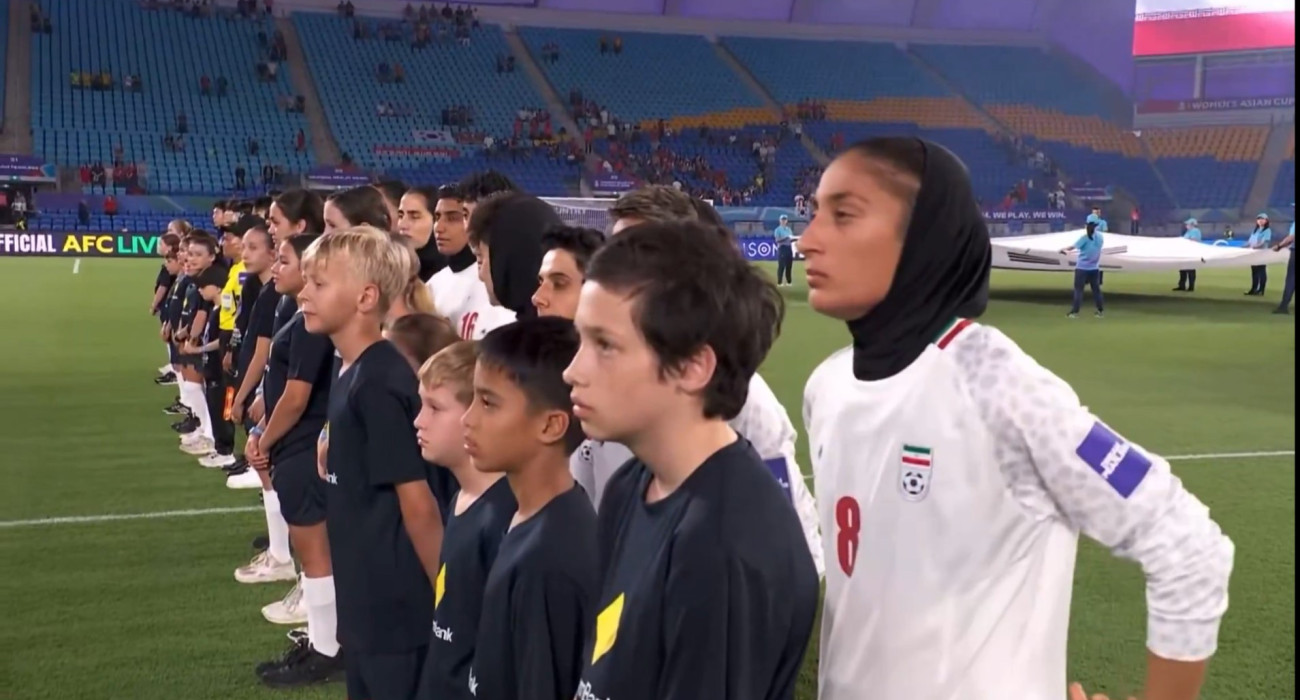 Οι παίκτριες της Εθνικής ομάδας ποδοσφαίρου του Ιράν / Screenshot