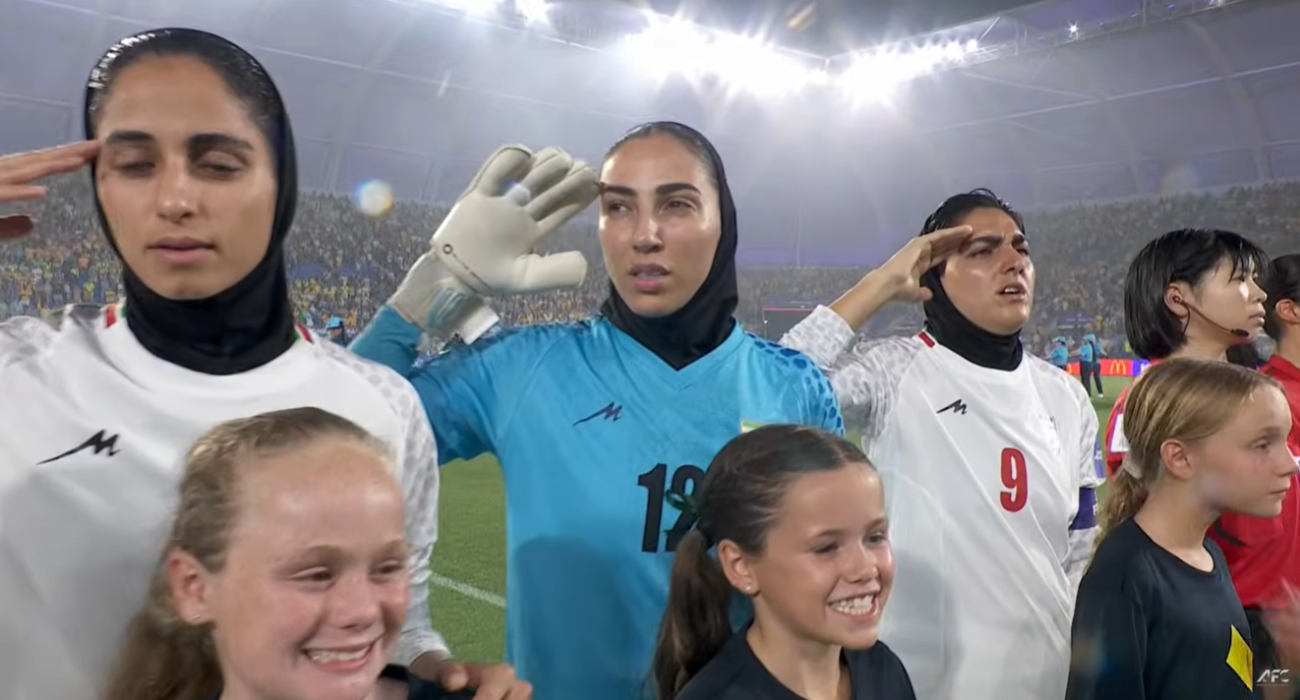 Οι παίκτριες του Ιράν / Screenshot