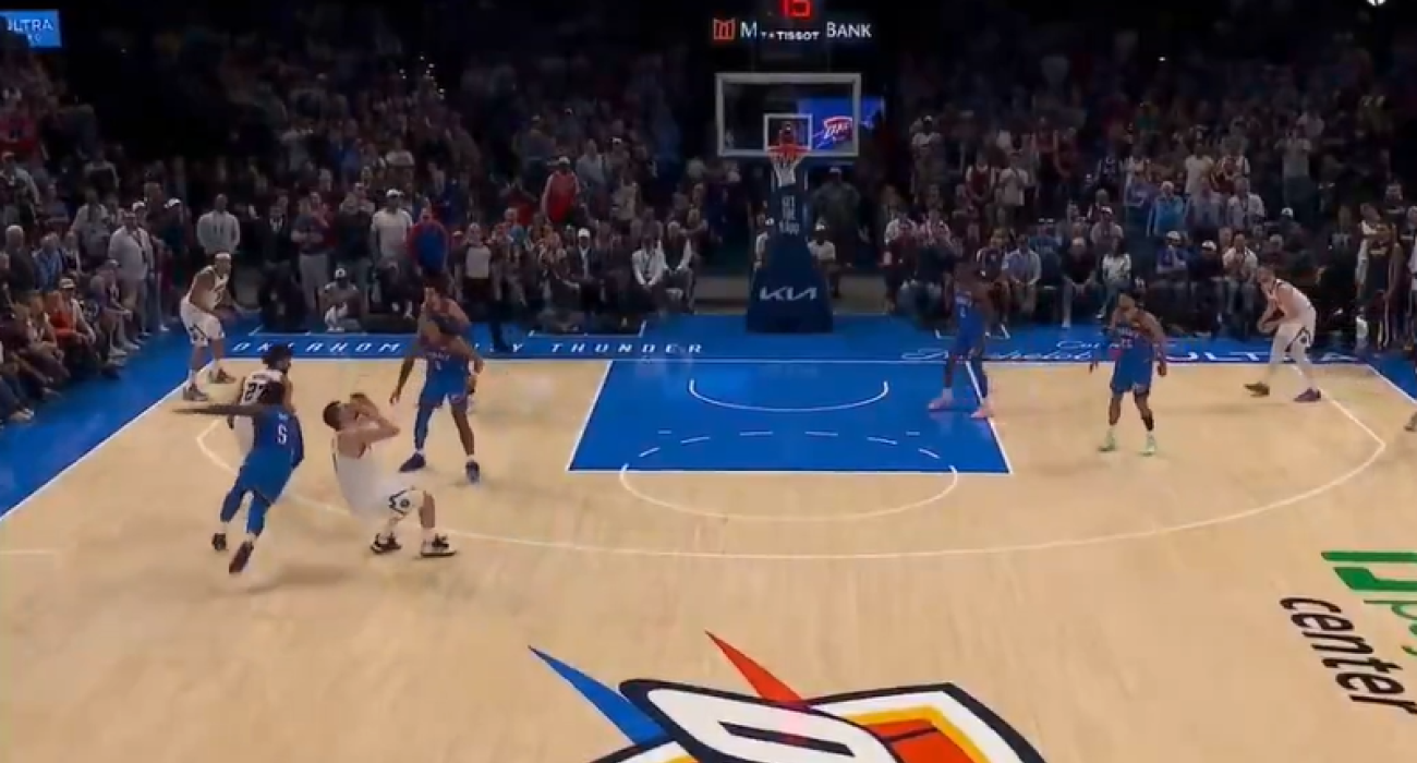 Ο Ντορτ έκανε ένα σκληρό φάουλ στον Νίκολα Γιόκιτς/printscreen