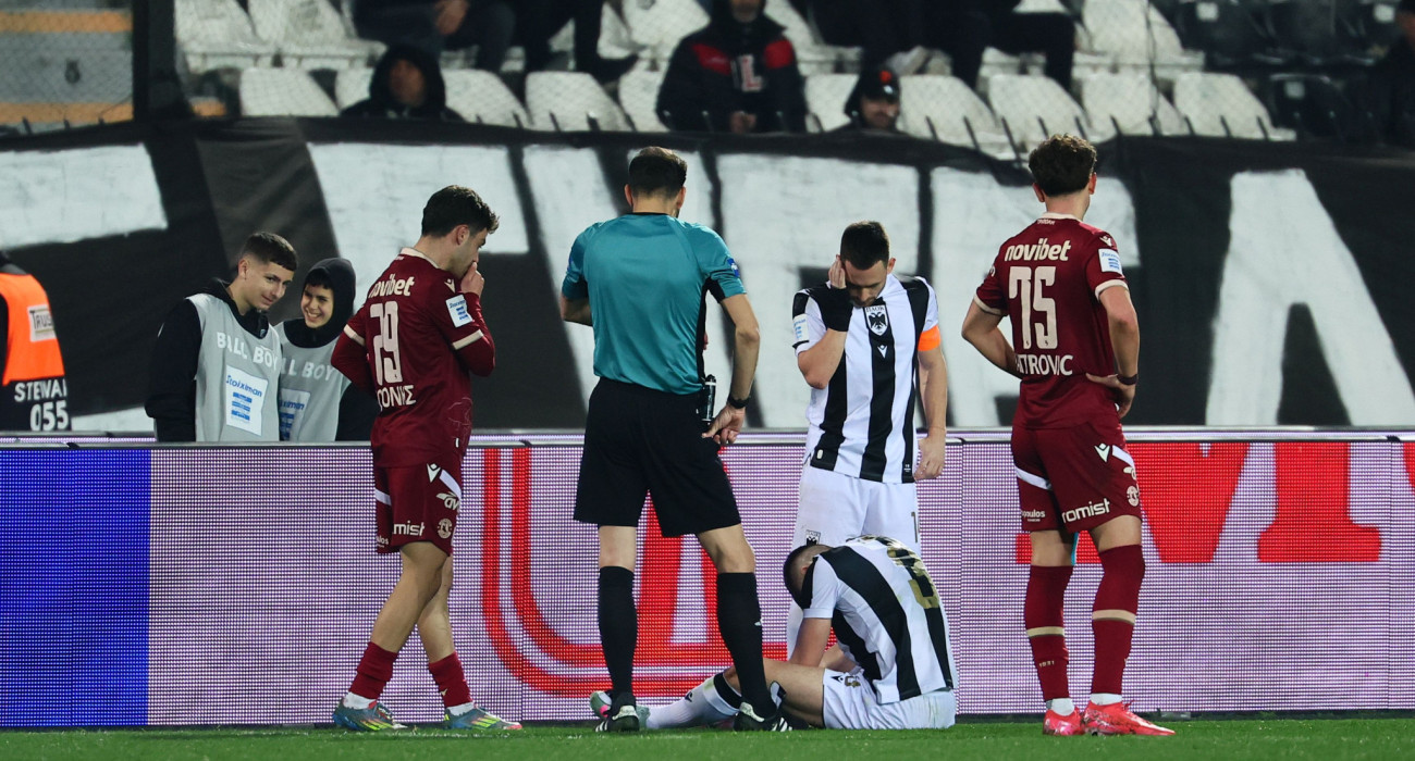 Ο Κένι υπέστη κάκωση στην ποδοκνημική στο παιχνίδι με τον Αστέρα AKTOR / Πηγή: Eurokinissi