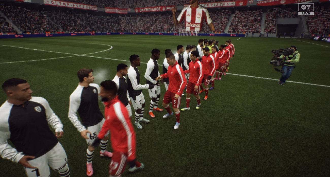 Το ντέρμπι Ολυμπιακός-ΠΑΟΚ στο EA Sports FC 26. Ποιος βγαίνει νικητής;