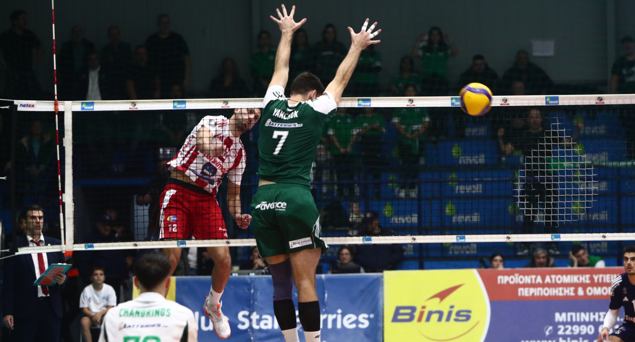 Φάση από τον τελικό ανάμεσα σε Παναθηναϊκό και Ολυμπιακό στο Super Cup / Πηγή: Intime