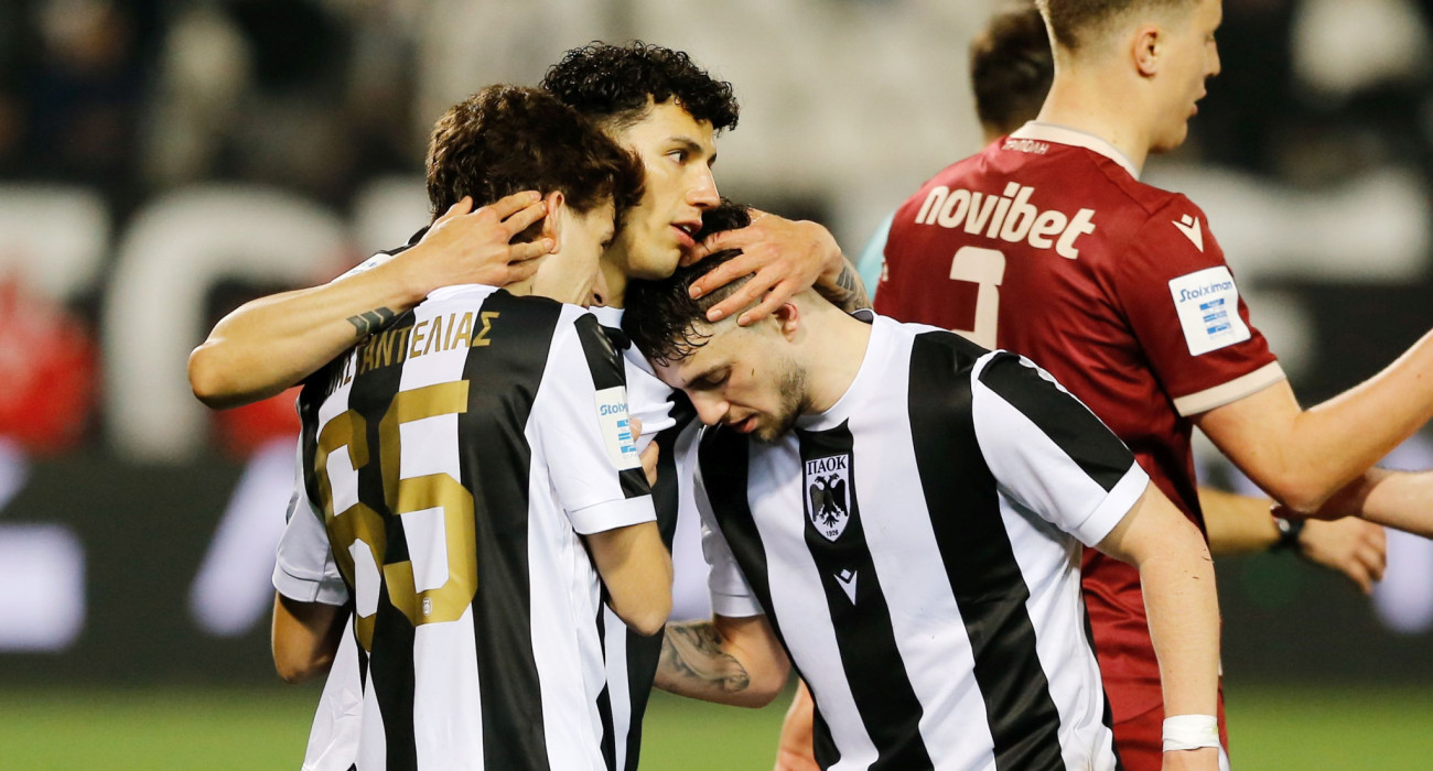 Ο ΠΑΟΚ νίκησε 2-0 τον Αστέρα AKTOR και διέκοψε το σερί τριών ισοπαλιών / Πηγή: Intime