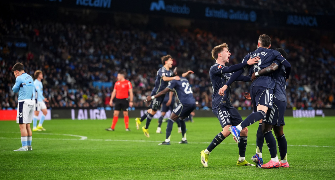 Ο Βαλβέρδε «λύτρωσε» τη Ρεάλ Μαδρίτης κόντρα στη Θέλτα / Πηγή: Getty