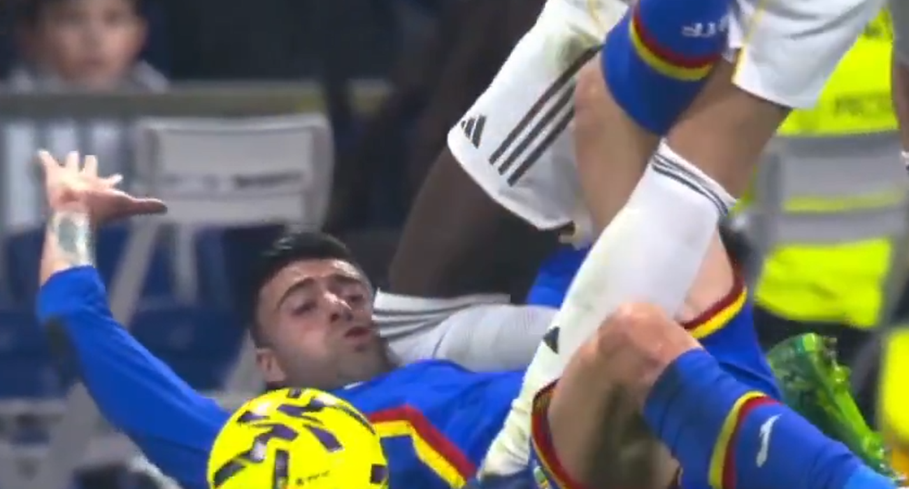 Το μαρκάρισμα του Ρούντιγκερ στον Ντιέγκο Ρίκο  / Screenshot