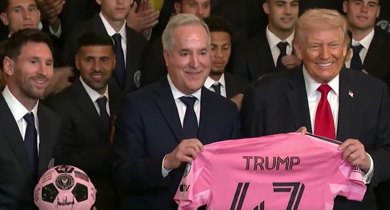 Το ιδιαίτερο δώρο που έκανε ο Μέσι στον Τραμπ / Screenshot