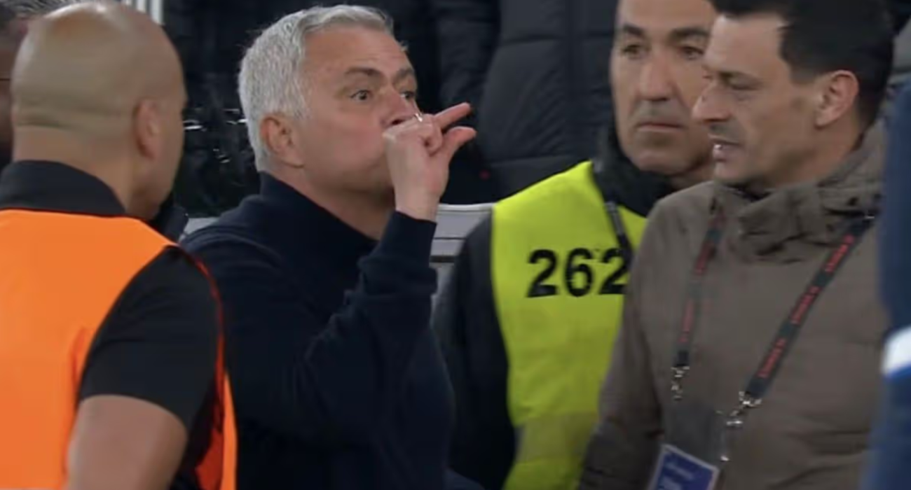 Εξαλλος ο Ζοσέ Μουρίνιο / Screenshot