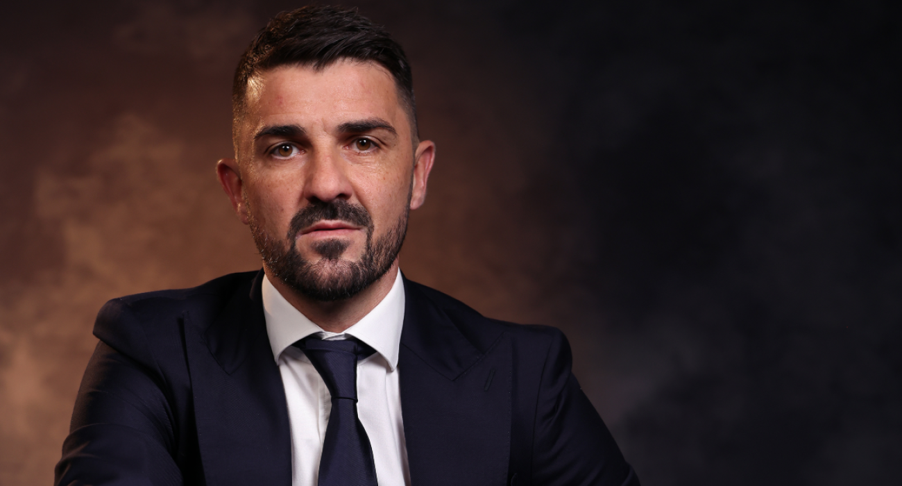 Ο Νταβίντ Βίγια στην Ατλέτικο / Πηγή: 
Atlético de Madrid