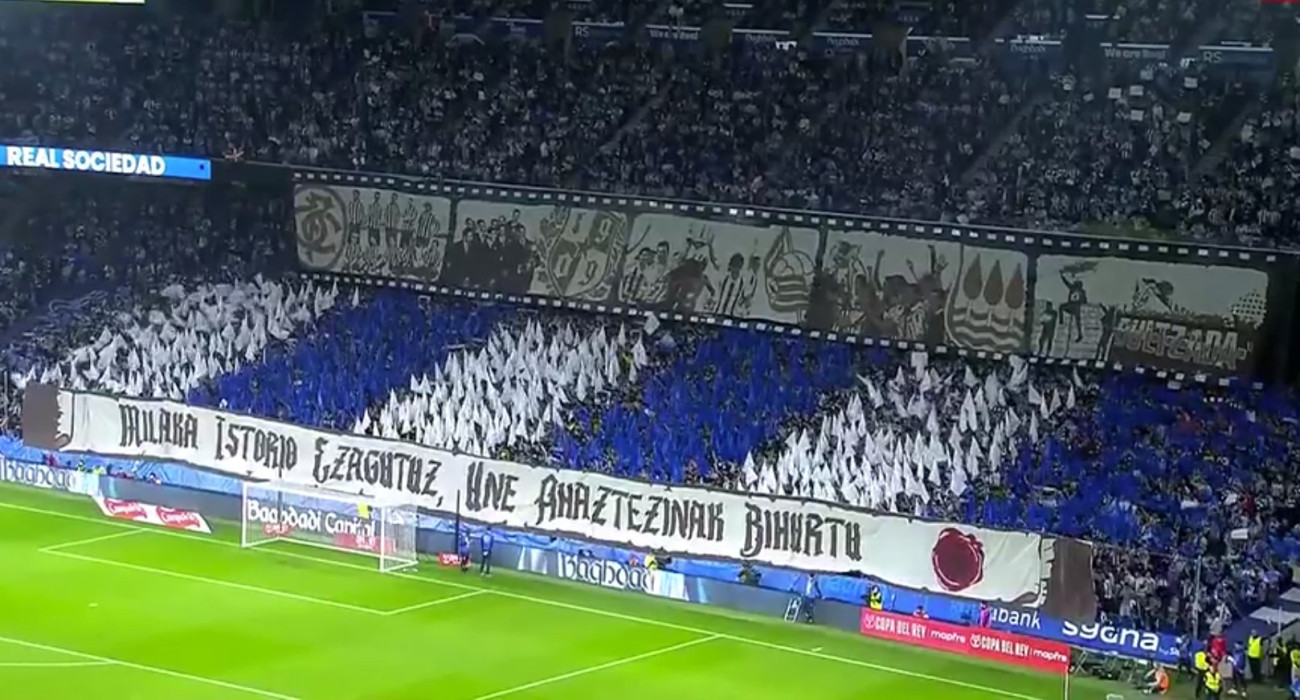 Οι εξέδρες στο Σοσιεδάδ-Μπιλμπάο / Screenshot