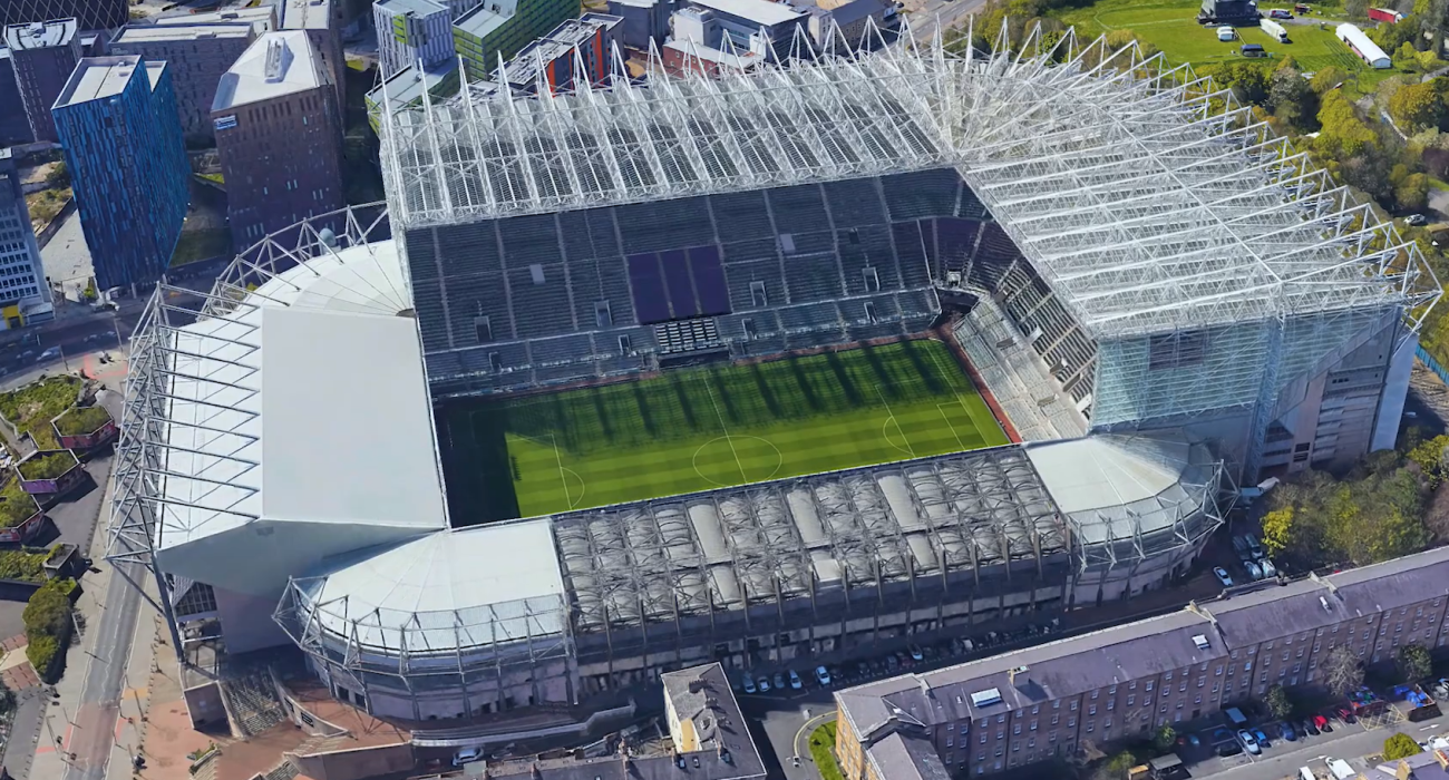 Το... σωστό St james' Park της Νιουκάστλ / Screenshot