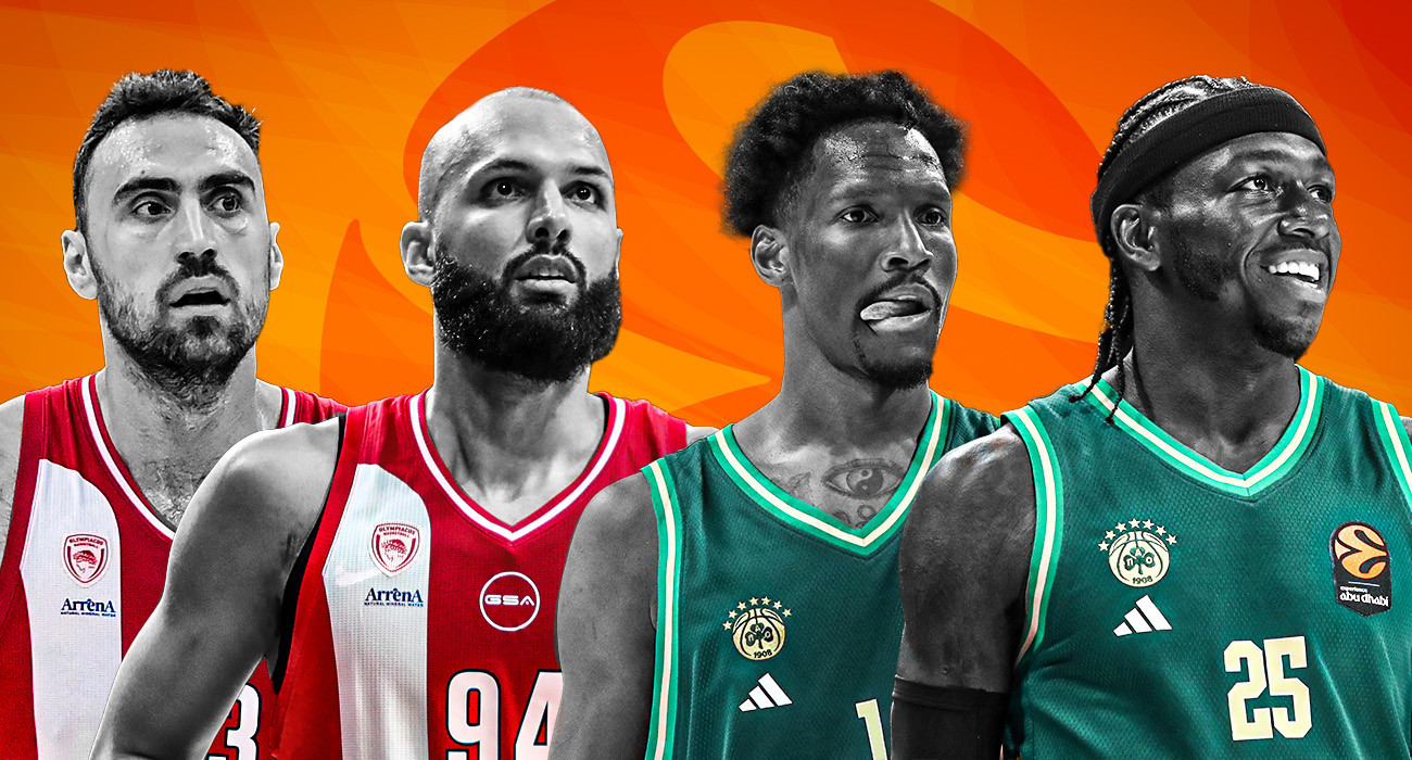 Τιτανομαχία στο ΣΕΦ για την 30η αγωνιστική της EuroLeague, το απόλυτο all in Ολυμπιακού και Παναθηναϊκού / Designed by Manos Perdikakis